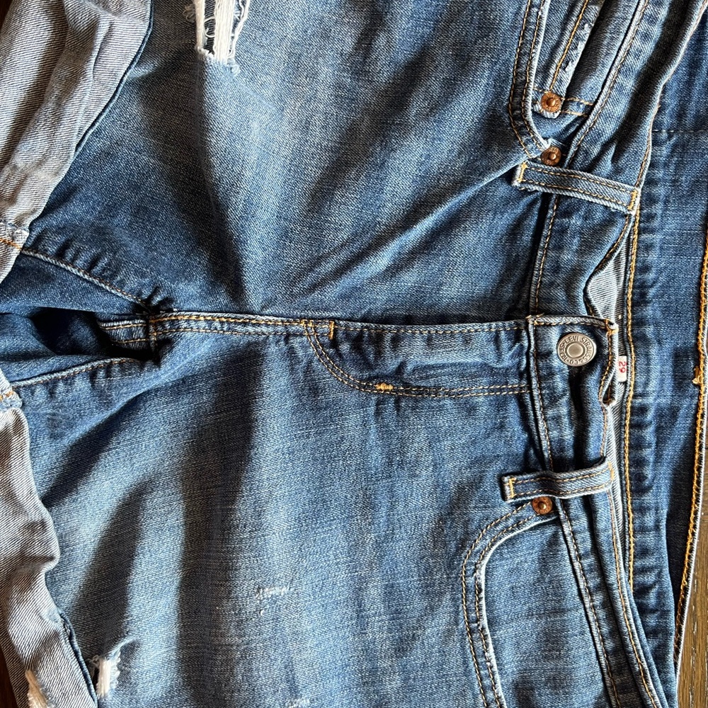 Levi denim shorts